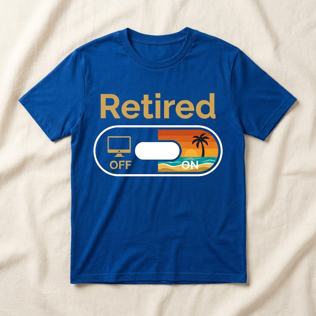 True Royal Retired beach toggle T-shirt